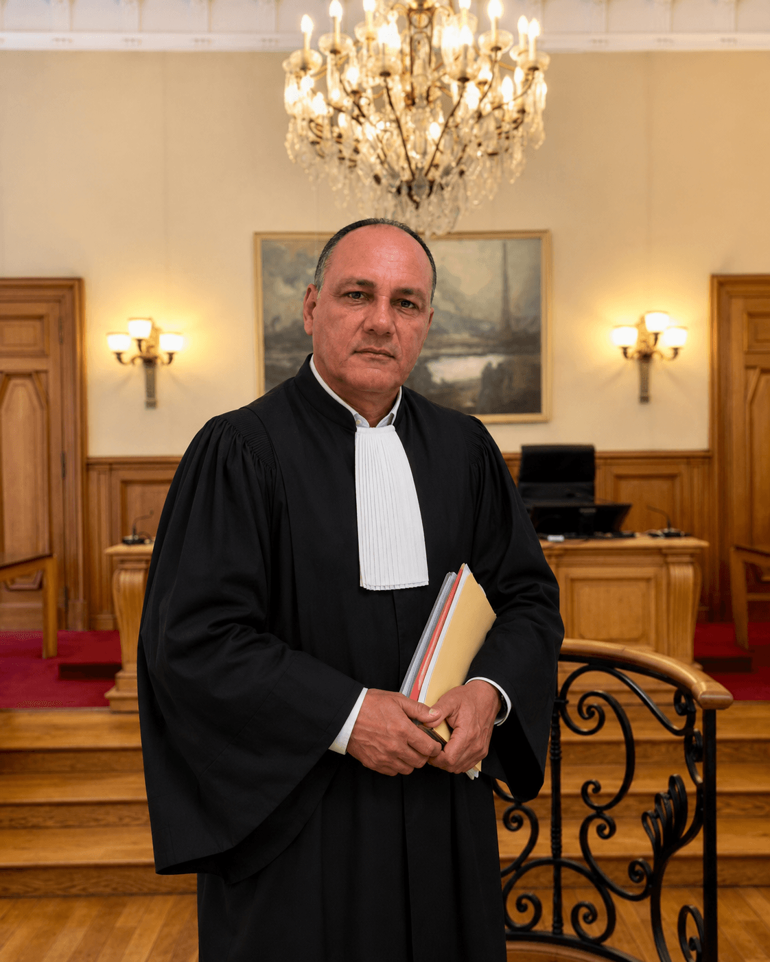 Portrait de Louis Deschamps, notaire titulaire